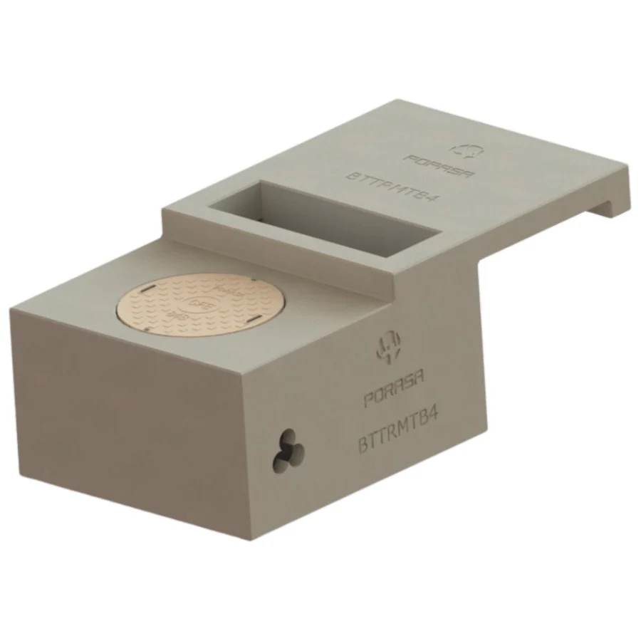 Base para Transformador Trifásico MT CFE BTTRMTB4P — Polimérico