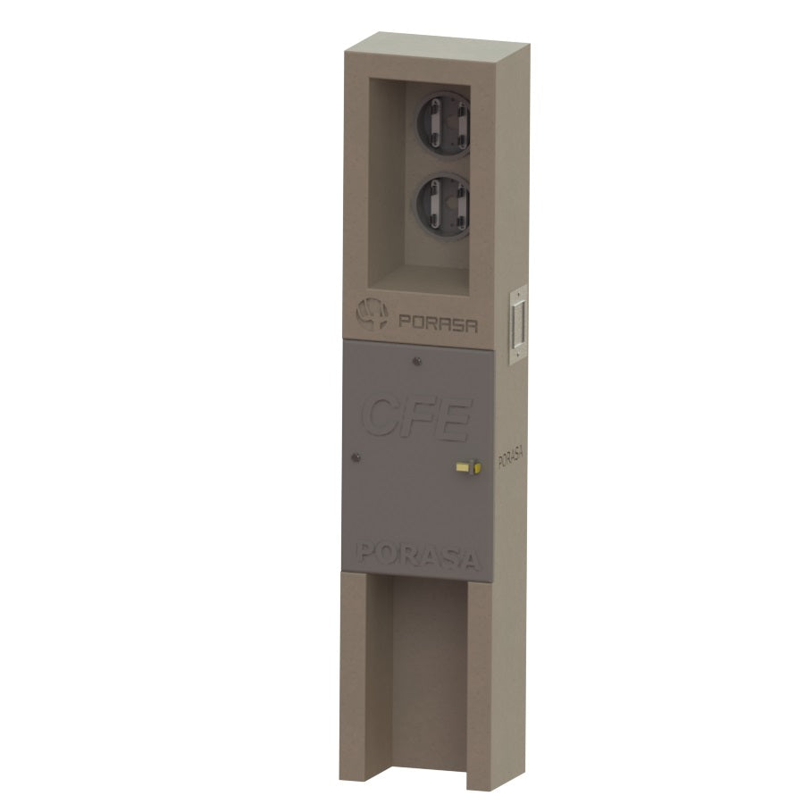 Murete EMBT-112B Doble — acometida subterránea